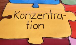 Puzzleteil Konzentration